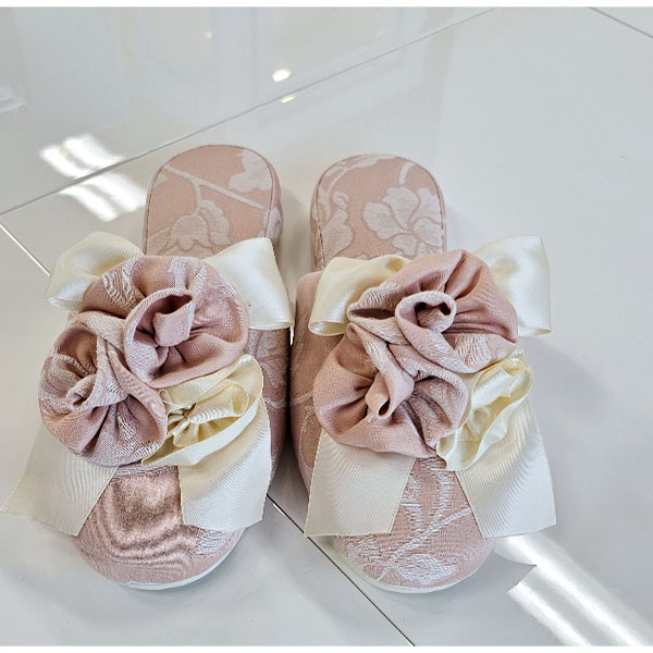 ジェニファーテイラー スリッパ ルームシューズ おしゃれ 可愛い 高級 ヨーロピアン 室内履き 参観 入学式 卒業式 Harmonia-2