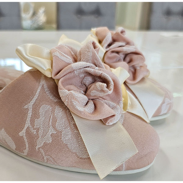 ジェニファーテイラー スリッパ ルームシューズ おしゃれ 可愛い 高級 ヨーロピアン 室内履き 参観 入学式 卒業式 Harmonia-3