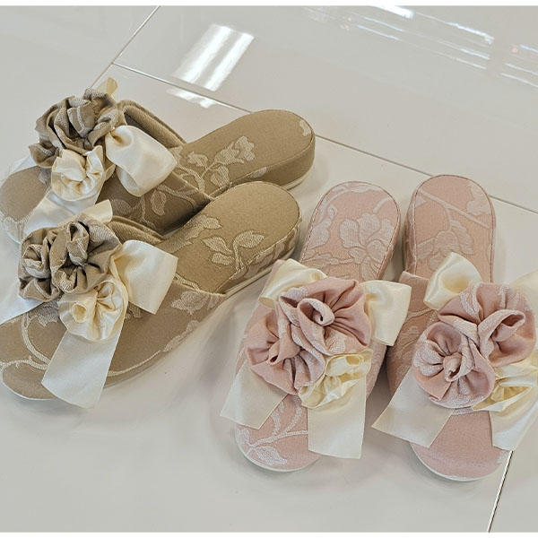 ジェニファーテイラー スリッパ ルームシューズ おしゃれ 可愛い 高級 ヨーロピアン 室内履き 参観 入学式 卒業式 Harmonia-7