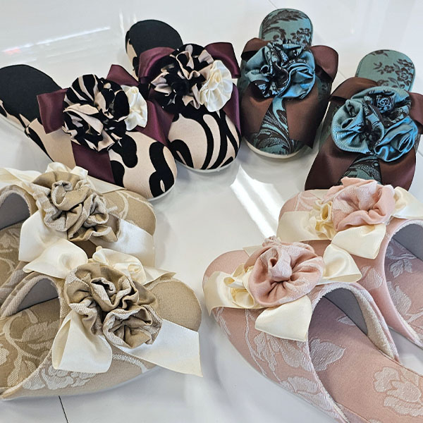 ジェニファーテイラー スリッパ ルームシューズ おしゃれ 可愛い 高級 ヨーロピアン 室内履き 参観 入学式 卒業式 Harmonia-9