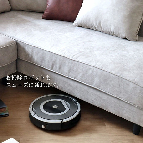 ペットも安心の耐久性を持つ生地で仕上げられたおしゃれなソファ。家族全員でリラックスできるコーナーソファ-13