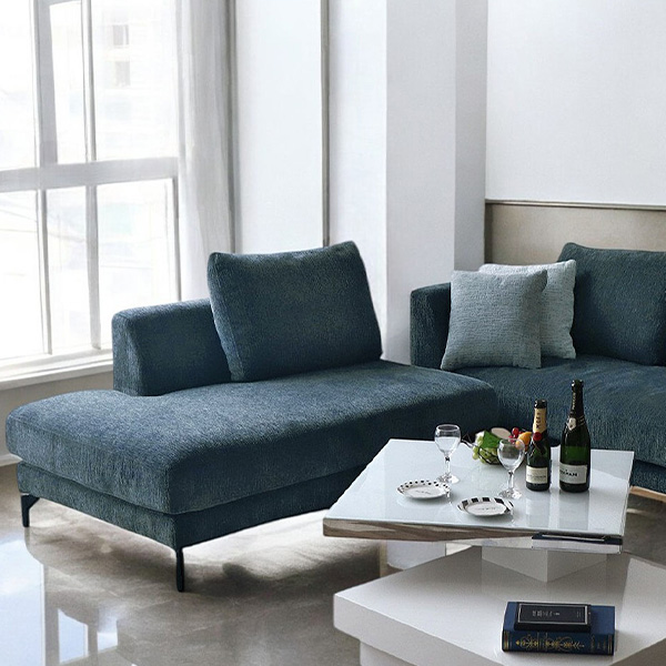 汚れに強いカバーリングソファ。組み換え自由で、3人掛け・4人掛け対応のデザイナーズコーナーソファー。-6