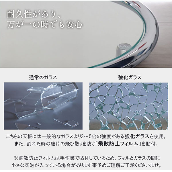 HOABNG 高さ調整可能 サイドテーブル 幅43.5cm ステンレス製 軽量でおしゃれなデザイン-6