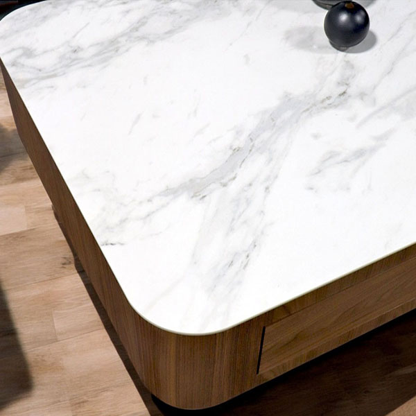 HOABNG 3色展開 大理石柄セラミック天板 引出し付きセンターテーブル おしゃれ-4