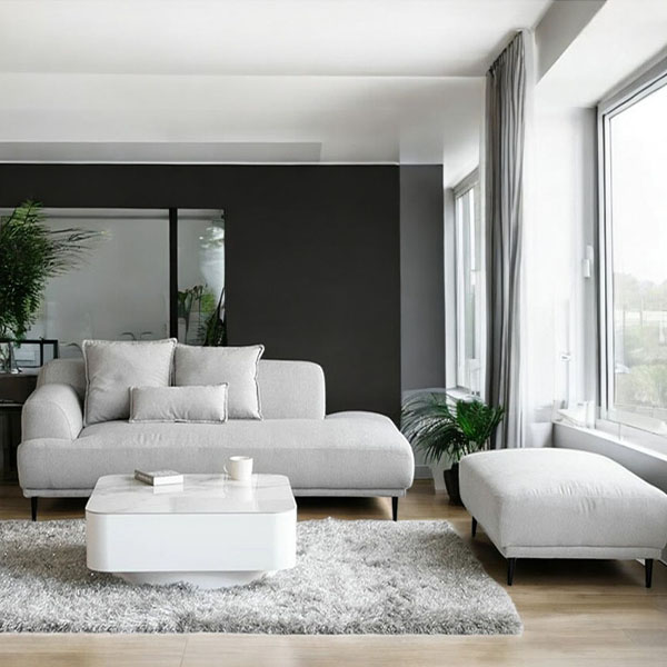 HOABNG 3色展開 大理石柄セラミック天板 引出し付きセンターテーブル おしゃれ-9