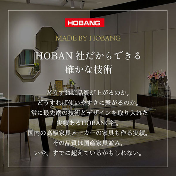 HOABNG 強化ガラス製 モダンセンターテーブル φ90cm 収納付き ブラックガラス×ステンレス-6