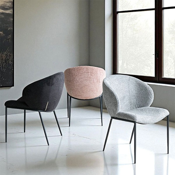 2脚セットでこのお値段】ダイニングチェア(ココ)（グレー・ブラック