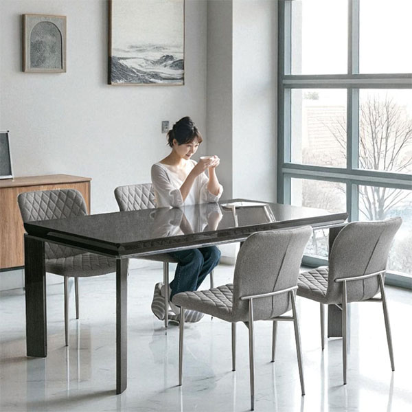 マーキュリーⅡ ダイニングチェア　グレー 2脚セットでこのお値段】ダイニングチェア(マーキュリー