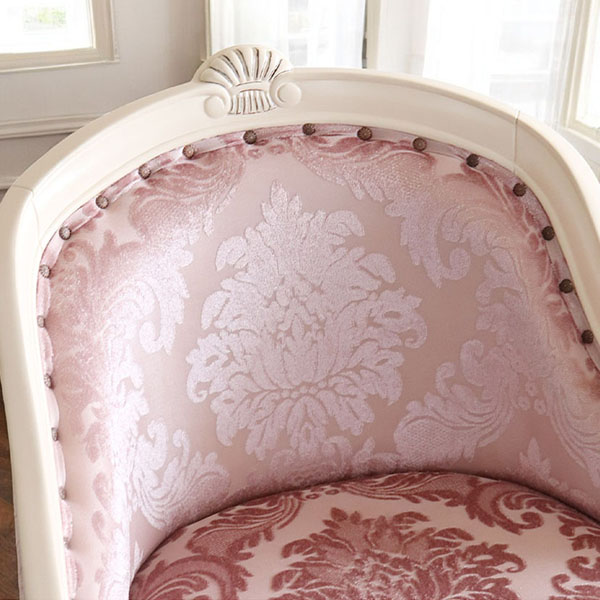 猫脚★ダイニングテーブルセット★白★ホワイト★6人掛け★ロココ調★おしゃれ★輸入家具-9