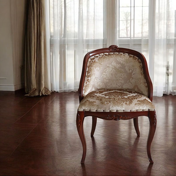 猫脚★ダイニングテーブルセット★茶★ブラウン★4人掛け★アンティーク調★おしゃれ★輸入家具-7