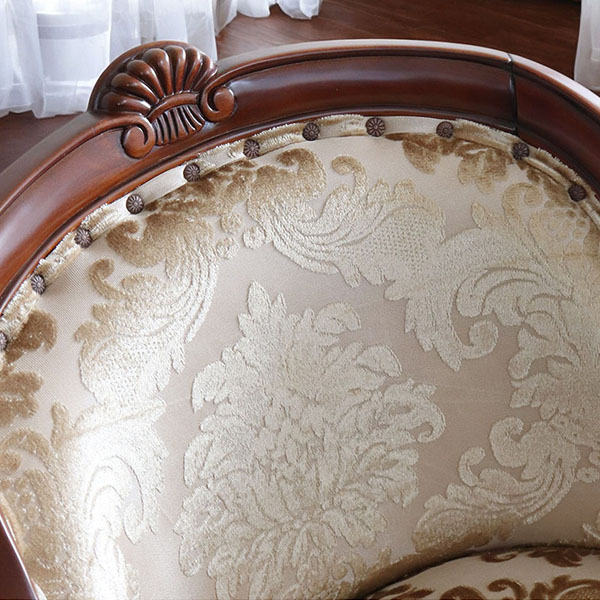 猫脚★ダイニングテーブルセット★茶★ブラウン★4人掛け★アンティーク調★おしゃれ★輸入家具-9