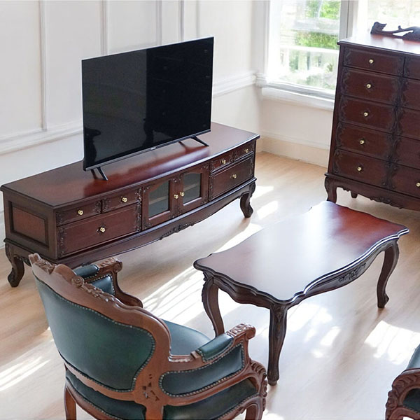 アンティーク調,輸入家具,テレビ台,160cm,木製,猫脚,おしゃれ-4