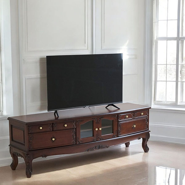 アンティーク調,輸入家具,テレビ台,160cm,木製,猫脚,おしゃれ-14