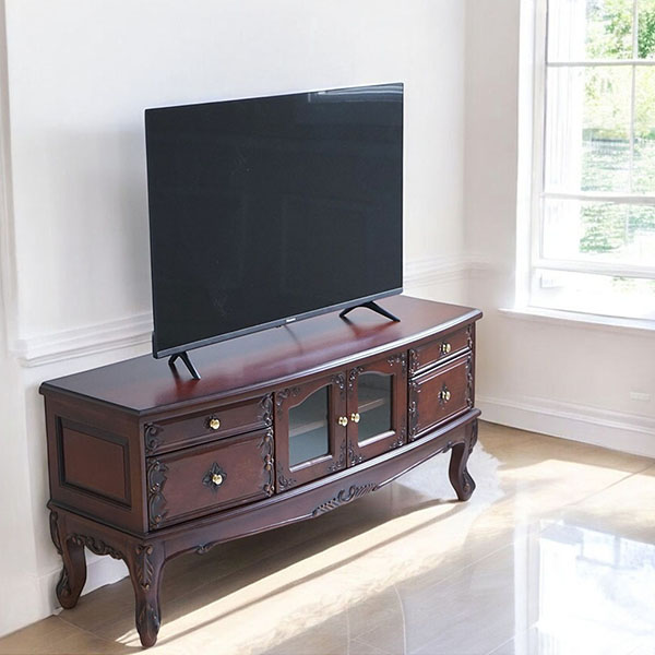 アンティーク調,輸入家具,テレビ台,105cm,木製,猫脚,おしゃれ-14