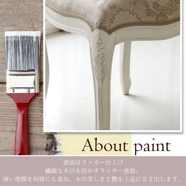 姫系 軽量 猫脚スツール 玄関用スツール 姫系インテリア ベッドサイド 高級感 猫脚チェア ロココ調インテリア コンパクトチェア-11