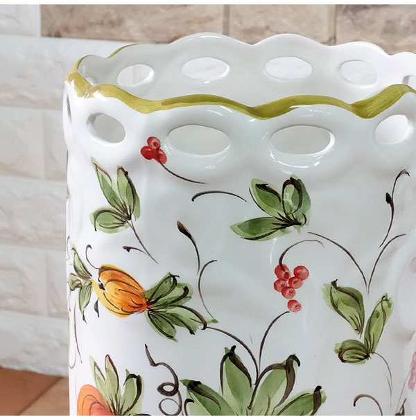 ポルトガル製 ハンドペイント 傘立て（フルーツ）｜Y-KAGU(輸入家具屋