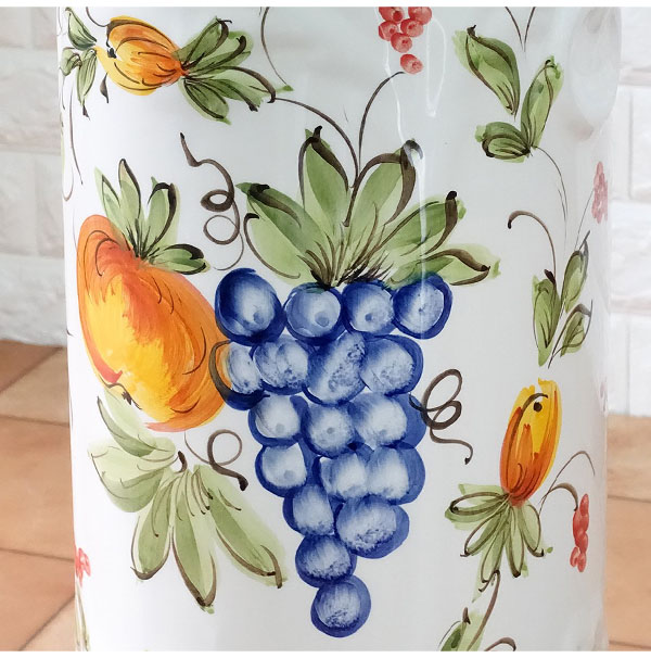 ポルトガル製 ハンドペイント 傘立て（フルーツ）｜Y-KAGU(輸入家具屋