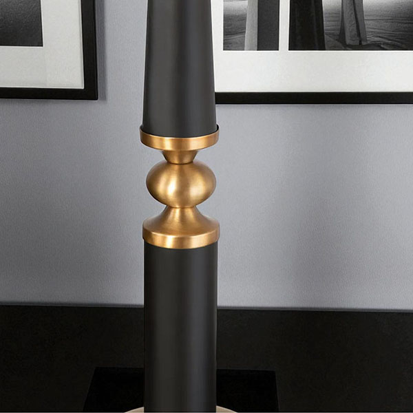 【LED対応】 テーブルランプ モダンデザイン 高さ80cm ホテルライク ゴールドアクセント おしゃれ リビング照明 寝室ライト 間接照明-4