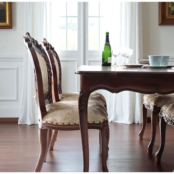 ニマニマ出品です。送料込★イタリア家具ヨーロピアンダイニング ５点セット★ ダイニングセット ダイニング5点セット ダイニングテーブル