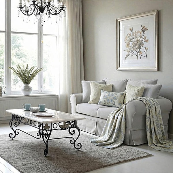 カバーリングソファ,撥水生地、ペットに強い,クラシックソファ,フレンチグレー,2人掛け,二人掛け-9