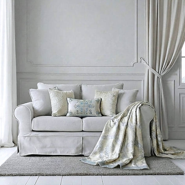 カバーリングソファ,撥水生地、ペットに強い,クラシックソファ,フレンチグレー,2人掛け,二人掛け-14