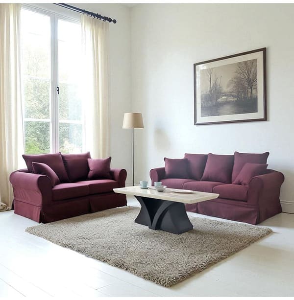 カバーリングソファ,撥水生地、ペットに強い,クラシックソファ,フレンチパープル,2人掛け,二人掛け-13