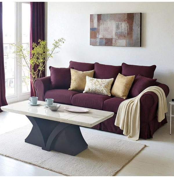 カバーリングソファ,撥水生地、ペットに強い,クラシックソファ,フレンチパープル,3人掛け,三人掛け-1