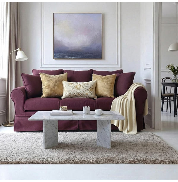 カバーリングソファ,撥水生地、ペットに強い,クラシックソファ,フレンチパープル,3人掛け,三人掛け-10