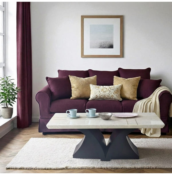 カバーリングソファ,撥水生地、ペットに強い,クラシックソファ,フレンチパープル,3人掛け,三人掛け-12