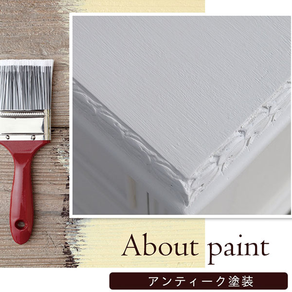 フランス風家具,アンティーク調,輸入家具,白家具,ホワイトインテリア,コンソールテーブル-2