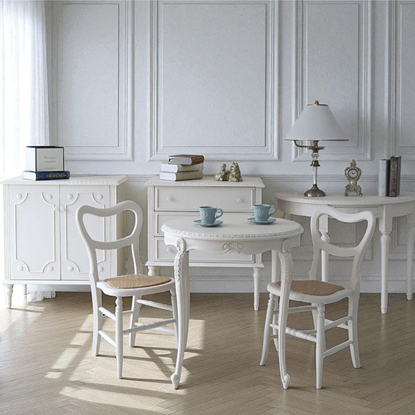 フランス風家具,アンティーク調,輸入家具,白家具,ホワイトインテリア,コンソールテーブル-5