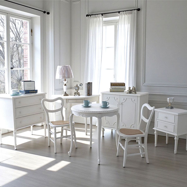 フランス風家具,アンティーク調,輸入家具,白家具,ホワイトインテリア,コンソールテーブル-7