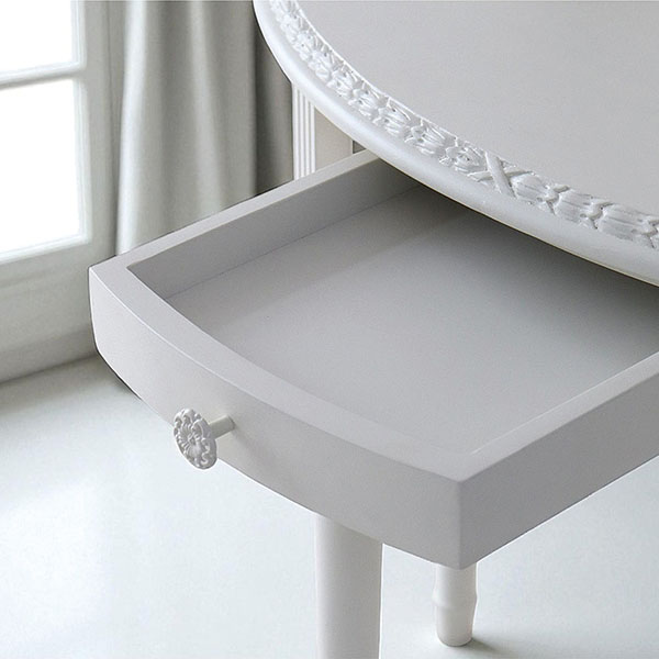 フランス風家具,アンティーク調,輸入家具,白家具,ホワイトインテリア,コンソールテーブル-11