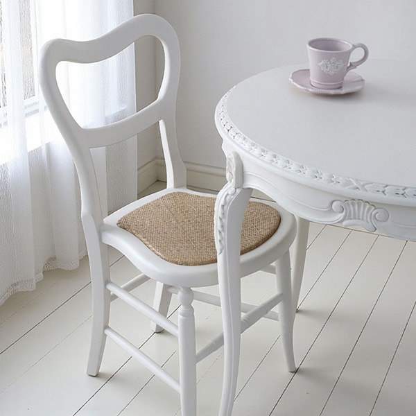 フランス風家具,アンティーク調,輸入家具,白家具,ホワイトインテリア,ダイニングセット,二人掛け,ダイニングテーブルセット-13