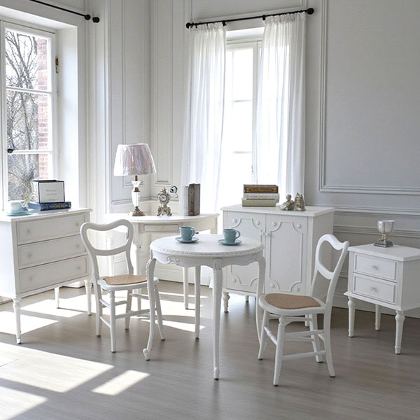 フランス風家具,アンティーク調,輸入家具,白家具,ホワイトインテリア,ナイトテーブル,ミニチェスト-8