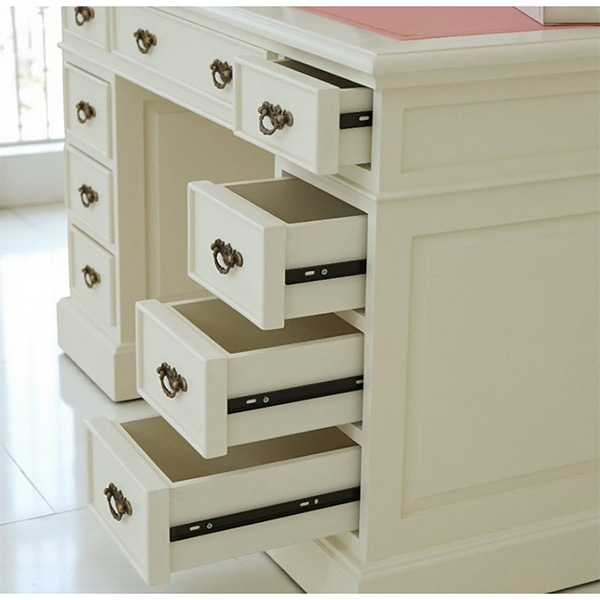 プレジデントデスク コンパクト 天板ピンク 120cm 机 学習デスク 輸入