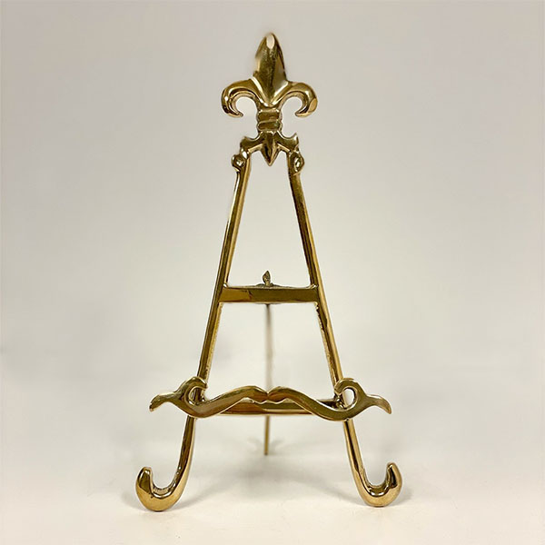 真鍮製 アンティーク調 イーゼルスタンド｜Y-KAGU(輸入家具屋さん.com)