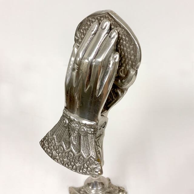 真鍮製 アンティーク調 クリップスタンド-7