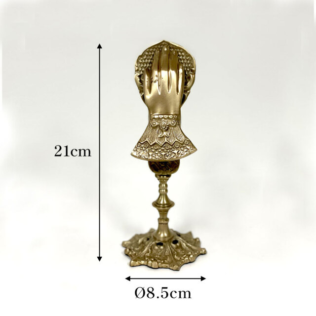 全2色】 真鍮製 アンティーク調 クリップスタンド｜Y-KAGU(輸入家具屋