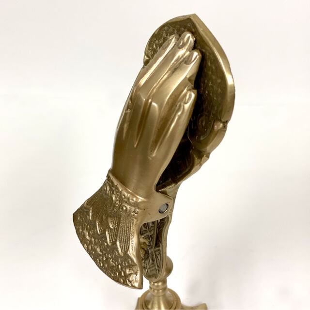 真鍮製 アンティーク調 クリップスタンド-16