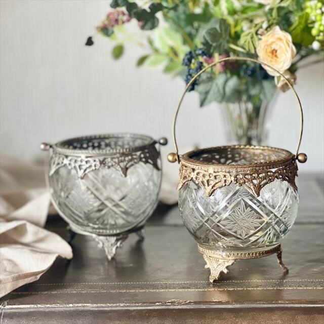 マリン　アンティーク　真鍮　フラワーベース マリン アンティーク 真鍮 フラワーベース マリン様専用 アンティーク