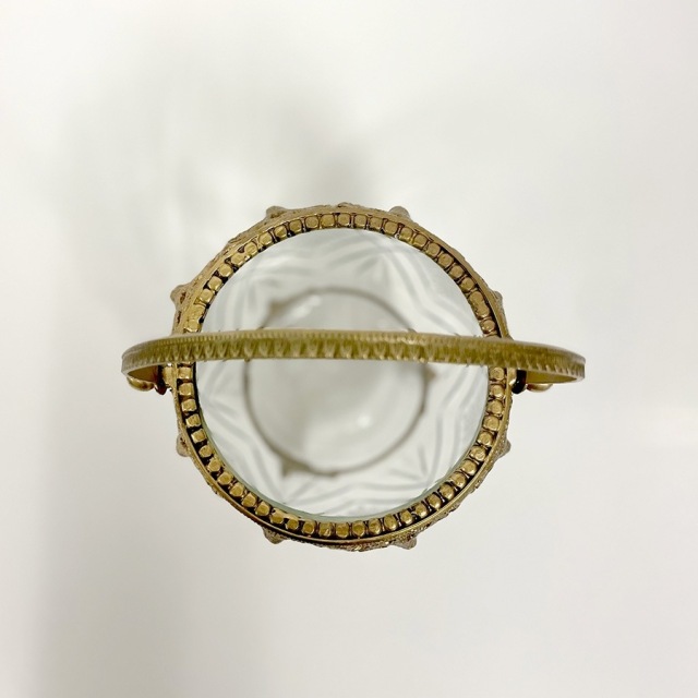 真鍮製,アンティーク調,ラウンドバスケット,花瓶,フラワーベース,ゴールド,シルバー,おしゃれ,店舗什器-15