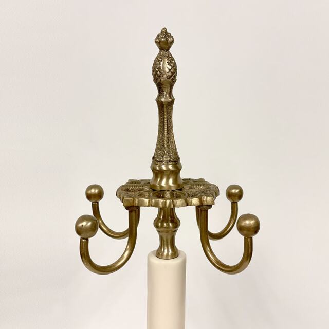 真鍮製,アンティーク調,回転式,ジュエリースタンド,アクセサリーハンガー,ショップ什器,アクセサリースタンド-12