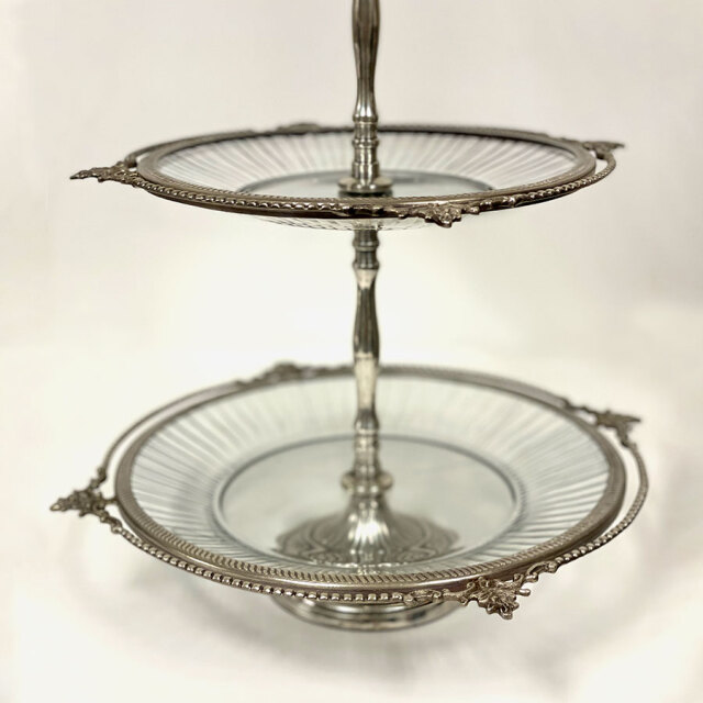 アンティーク　ガラスケース　ディスプレイシェルフ 真鍮　ケーキスタンド アンティーク ガラスケース ディスプレイシェルフ 真鍮 ケーキスタンド