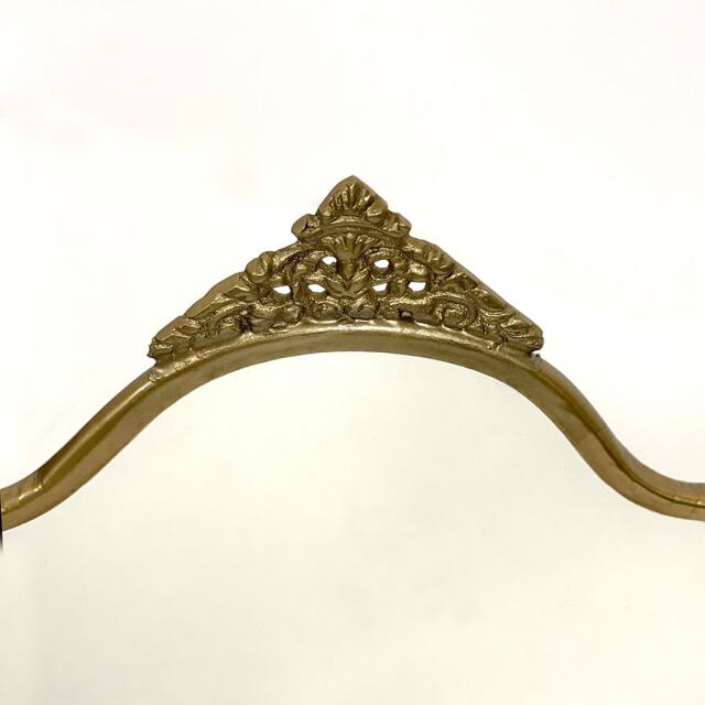 【全2色】真鍮製,アンティーク調,テーブルミラー,スタンドミラー,卓上鏡,クラシック,ディスプレイ,おしゃれ,店舗什器-5