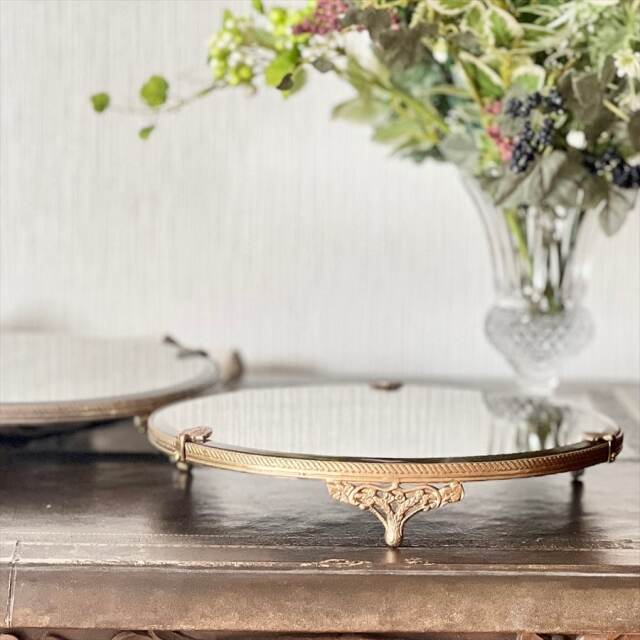 アンティークシェイプミラートレイ 楽天市場】【LINE登録300円OFFクーポン】 ミラートレー ミラー