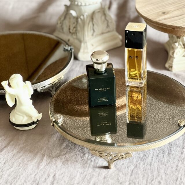 【全2色】真鍮製,アンティーク調,ディスプレイミラートレイ,トレー,クラシック,デコレーション,おしゃれ,店舗什器-7