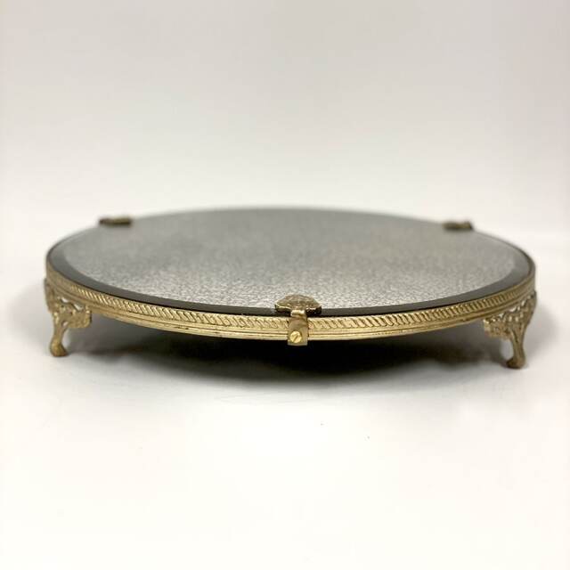 【全2色】真鍮製,アンティーク調,ディスプレイミラートレイ,トレー,クラシック,デコレーション,おしゃれ,店舗什器-10