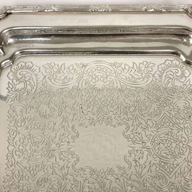 ,真鍮製,アンティーク調,スクエアトレー,トレイ,おしゃれ,小物置き,ディスプレイ,お盆,小物入れ,おしゃれ,店舗什器-2