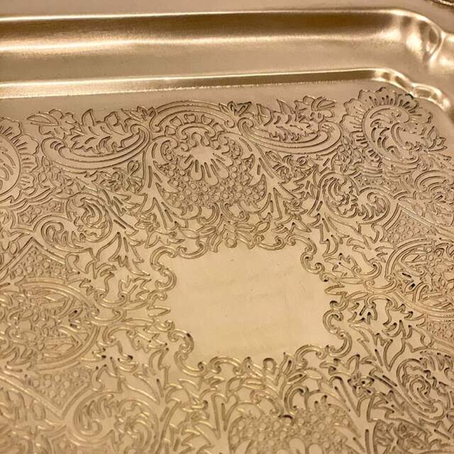 ,真鍮製,アンティーク調,スクエアトレー,トレイ,おしゃれ,小物置き,ディスプレイ,お盆,小物入れ,おしゃれ,店舗什器-8